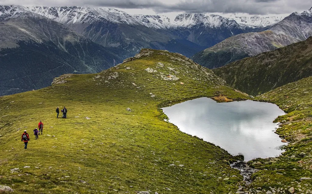 Blick von der Brecherspitz - Mit der Bahn in die Berge