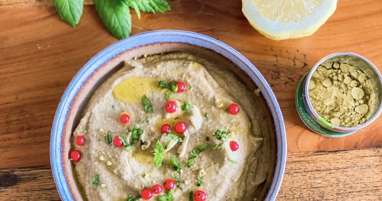 Auberginencreme mediterran-orientalisch [REZEPT]