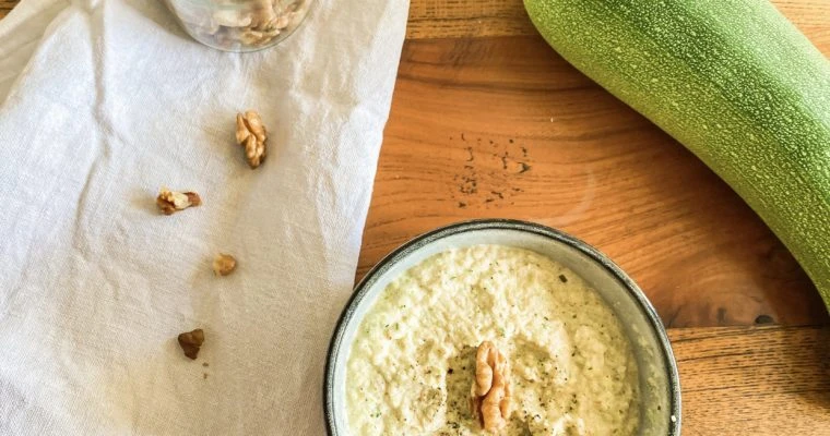 Zucchini-Walnuss Creme [REZEPT]